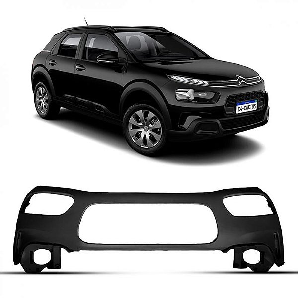 Para choque c4 cactus citroën de 2019 a 2024 dianteiro superior