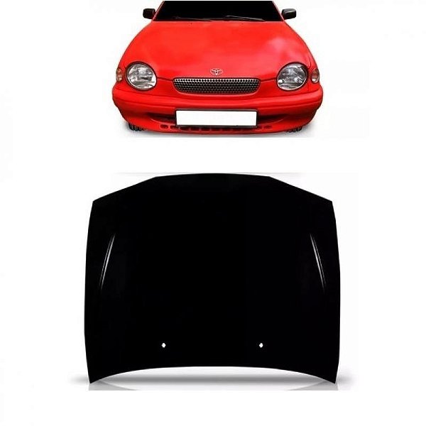 Capô corolla toyota de 1998 a 2002 europeu