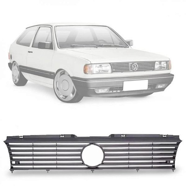 Grade do radiador gol volkswagen de 1991 a 1996 cinza claro