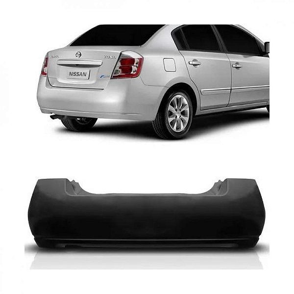 Para choque sentra nissan de 2007 a 2013 traseiro