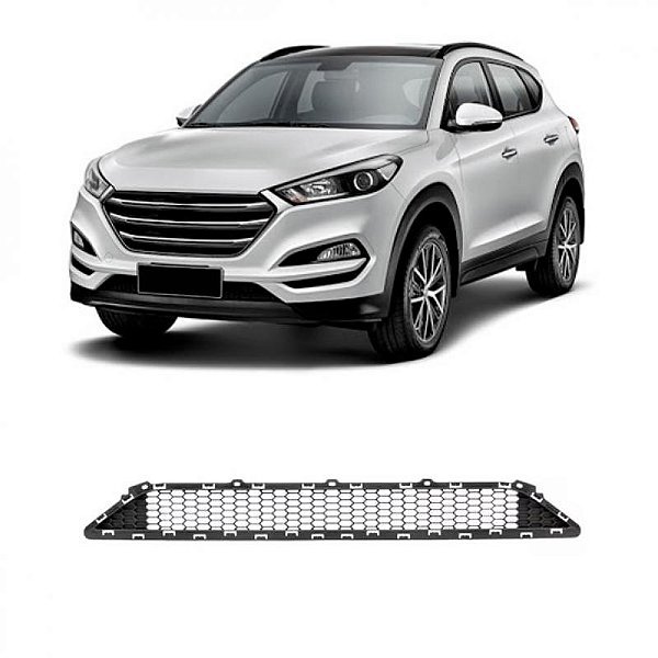 Grade do para choque tucson hyundai de 2017 a 2022 dianteira central