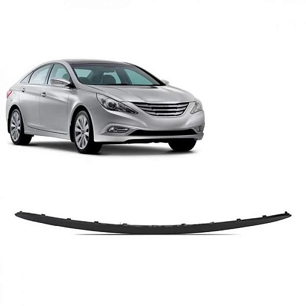 Moldura do para choque sonata hyundai de 2011 a 2014 dianteira