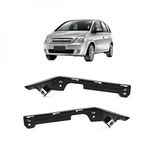 Suporte guia do para choque meriva chevrolet de 2002 a 2012 dianteiro lado esquerdo