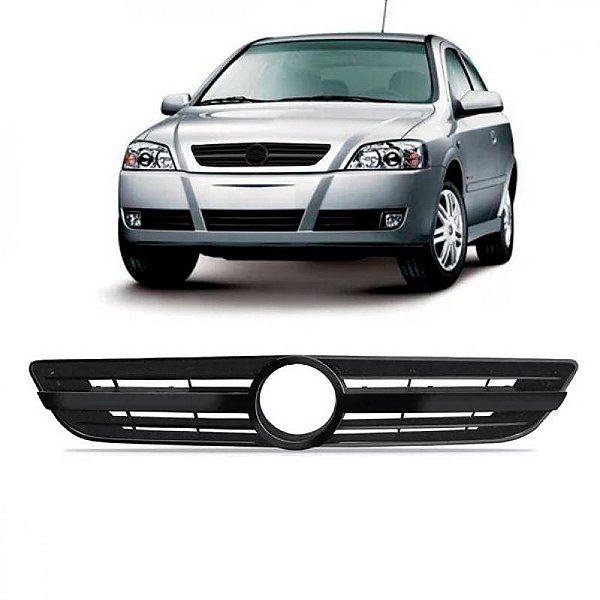 Grade do radiador astra chevrolet de 2003 a 2012 preta