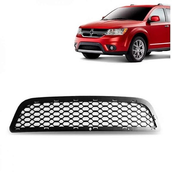 Grade central do para choque journey dodge de 2012 a 2018 dianteira