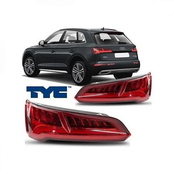 Lanterna q5 audi de 2018 a 2020 traseira lado direito com LED
