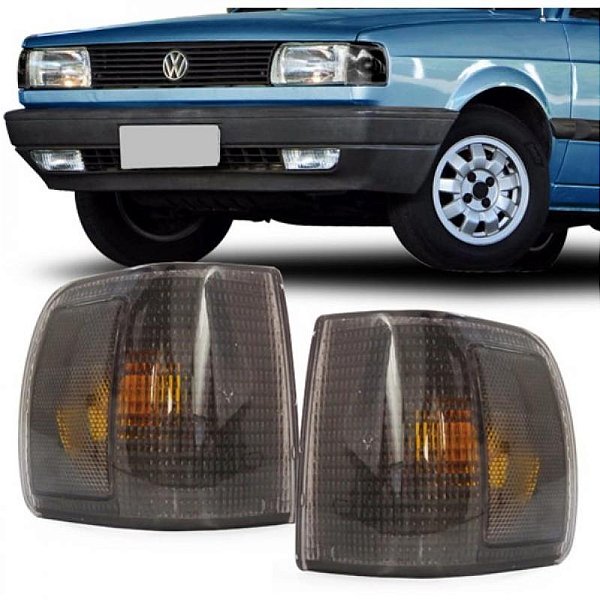 Lanterna gol volkswagen de 1991 a 1996 dianteira lado esquerdo fumê modelo cibie
