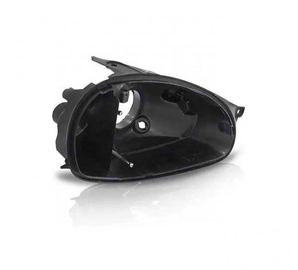 Carcaça de farol corsa chevrolet de 1994 a 2009 lado esquerdo preta