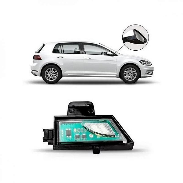Luz de cortesia golf volkswagen de 2014 a 2017 lado esquerdo