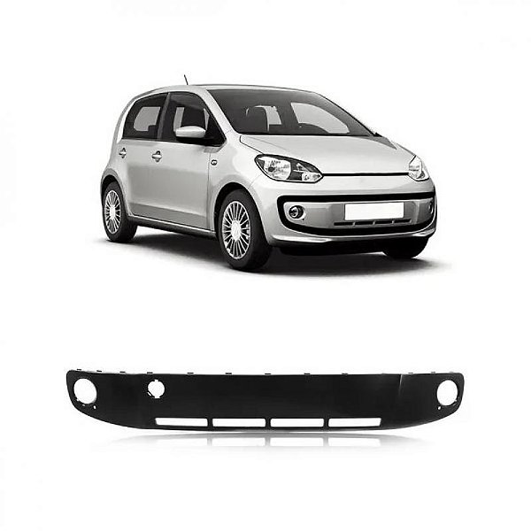 Moldura inferior para choque up volkswagen de 2014 a 2016 dianteira com furo