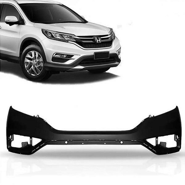 Para choque crv honda de 2015 a 2017 dianteiro sem furo para sensor sem furo para esguicho
