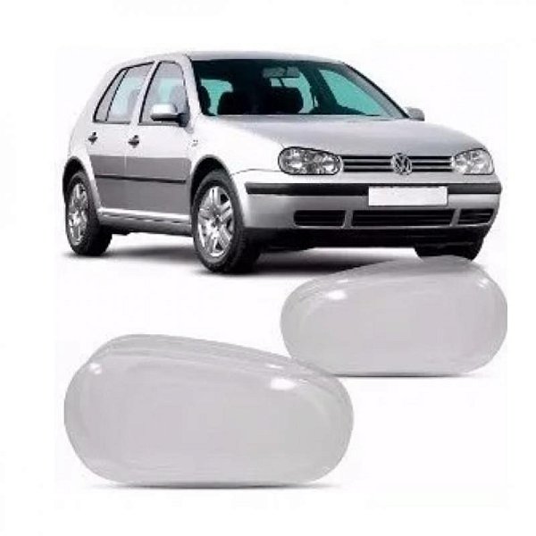 Lente de farol golf volkswagen de 1999 a 2006 lado esquerdo
