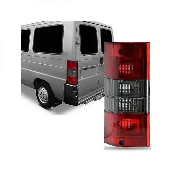 Lanterna ducato fiat de 1995 a 2004 traseira lado esquerdo