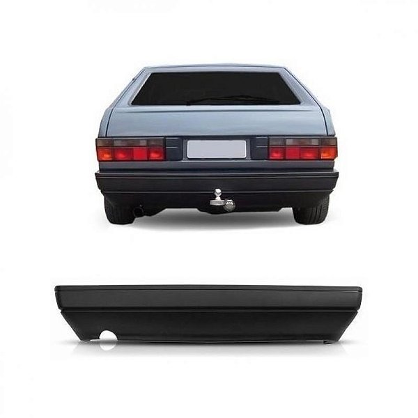 Para choque gol volkswagen de 1987 a 1994 traseiro preto