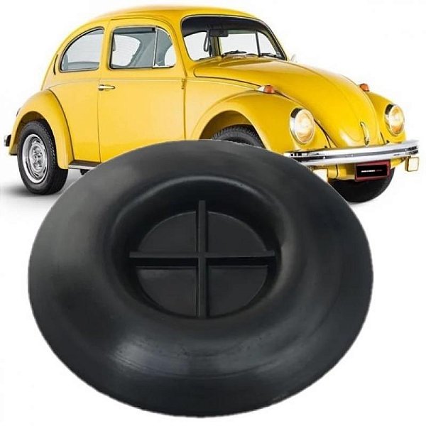 Tampão da caixa do estepe fusca volkswagen de 1971 a 1996
