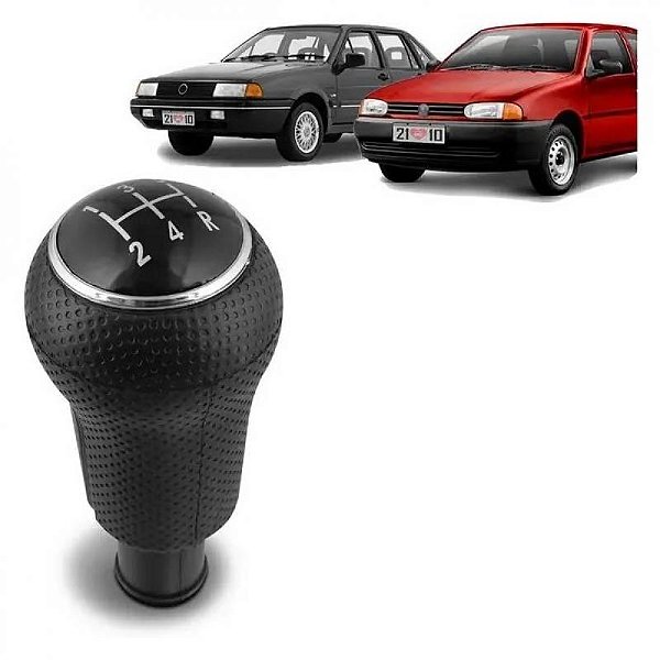 Bola de câmbio gol e santana volkswagen de 1999 a 2005 cromada