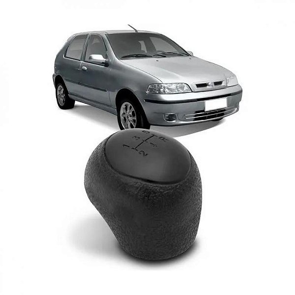 Bola de câmbio palio edx e siena fiat de 2001 a 2006 cinza cinco marchas