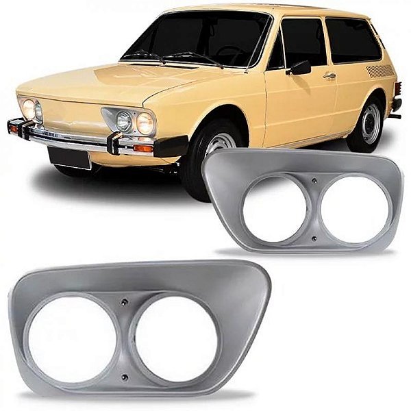 Aro de farol brasília volkswagen de 1978 a 1984 lado direito