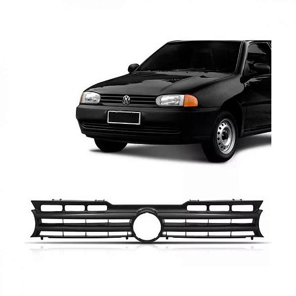 Grade do radiador gol volkswagen de 1995 a 1999 cinza