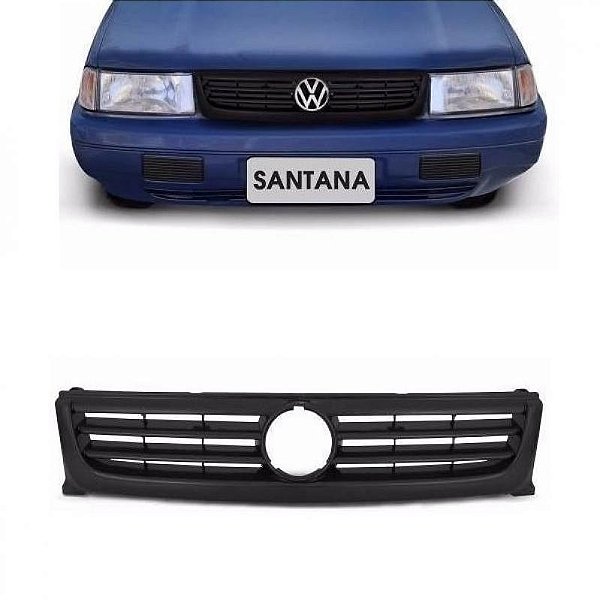 Grade do radiador santana volkswagen de 1991 a 1998 preta