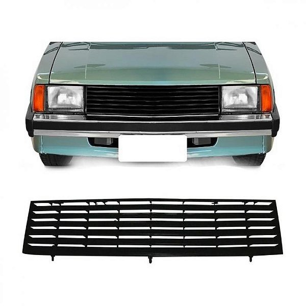 Grade do radiador chevette chevrolet de 1983 a 1986 preta