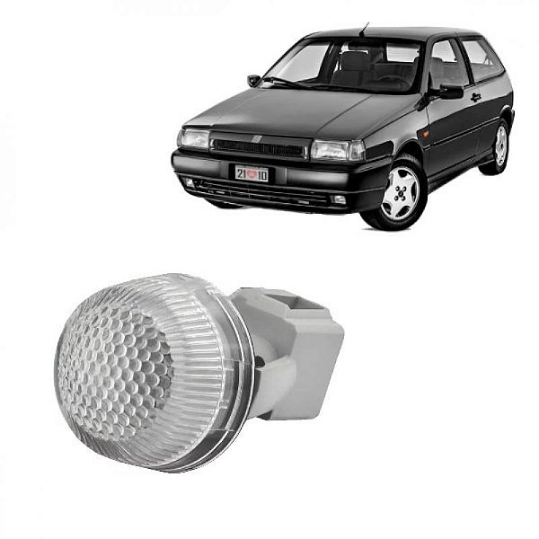 Lente da lanterna tipo fiat de 1993 a 1997 lateral cristal acrílico