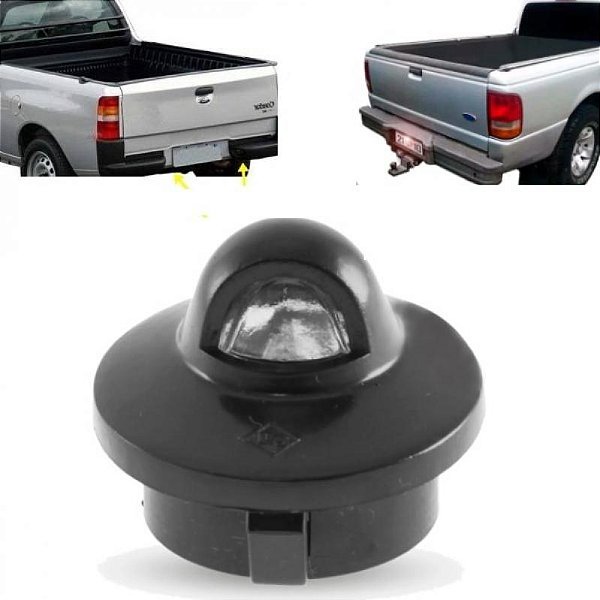 Lanterna de placa courier e ranger ford de 1994 a 1997 para courier