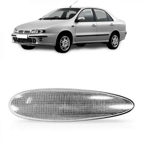 Lanterna marea e brava fiat de 1998 a 2007 lateral cristal