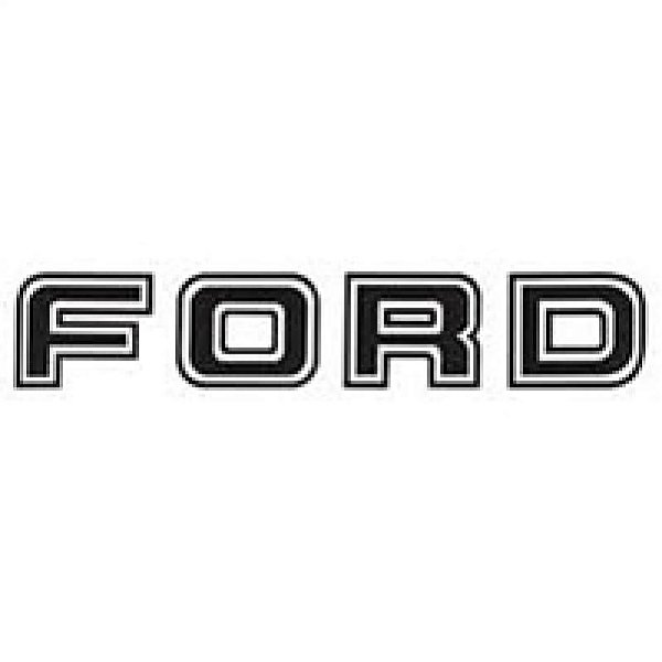 Adesivo ford até 1994 mala prata