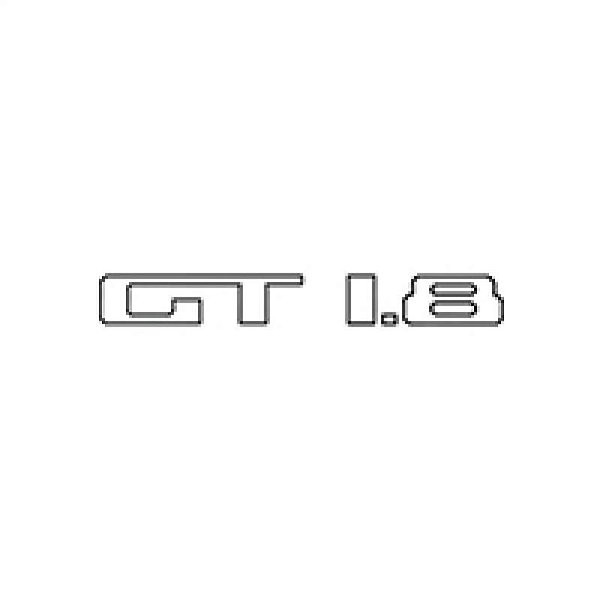 Adesivo mala cinza GT 1.8