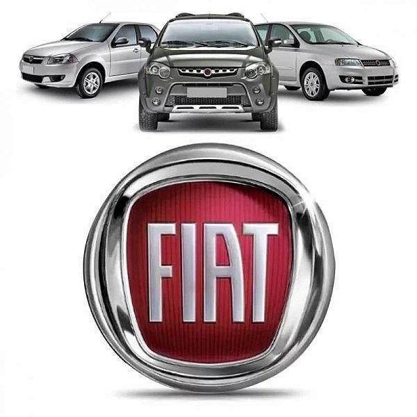 Emblema da grade siena weekend e stilo fiat flex e locker