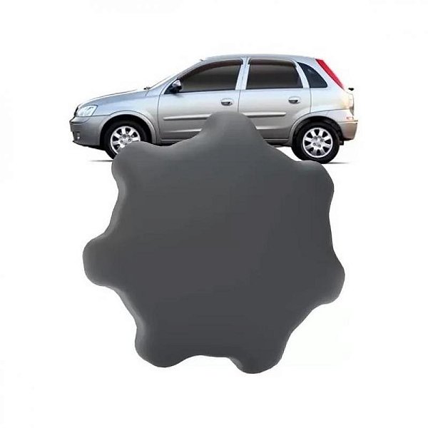 Manopla de regulagem do banco corsa e meriva chevrolet de 2003 a 2012 grafite com 2 peças