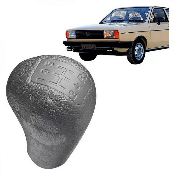 Bola de câmbio gol volkswagen de 1987 a 1996 cinza cinco marchas