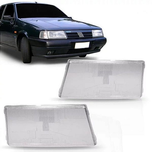 Lente de farol tempra fiat de 1991 a 1995 lado direito