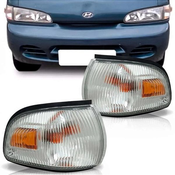 Lanterna h100 hyundai de 1997 a 2005 dianteira lado esquerdo