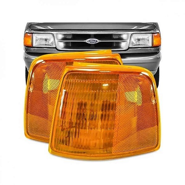 Lanterna ranger ford de 1993 a 1997 dianteira lado direito âmbar