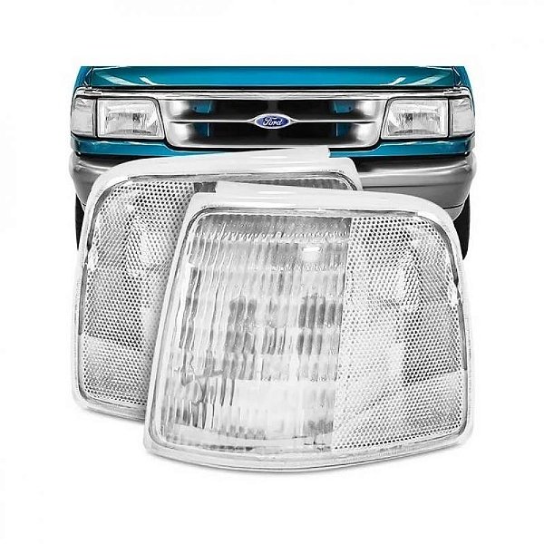 Lanterna ranger ford de 1993 a 1997 dianteira lado direito cristal
