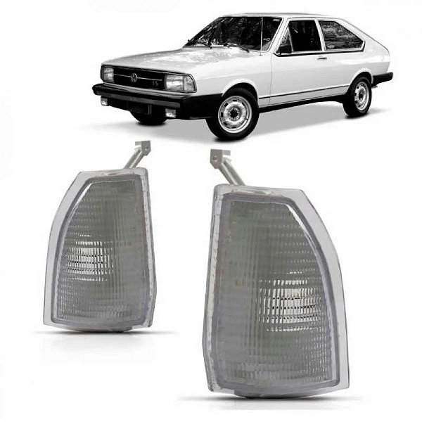 Lanterna passat volkswagen de 1979 a 1982 dianteira lado esquerdo cristal