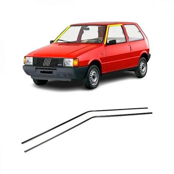 Pingadeira uno fiat de 1991 a 2003 bicolor 2 portas
