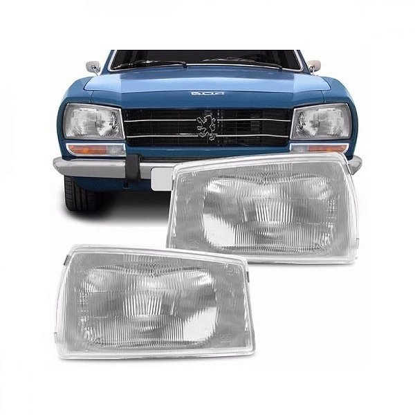 Farol 504 peugeot de 1991 a 1998 lado esquerdo