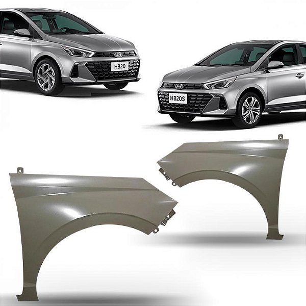 Para lama hb20 hyundai de 2023 a 2026 lado direito sem furo para pisca