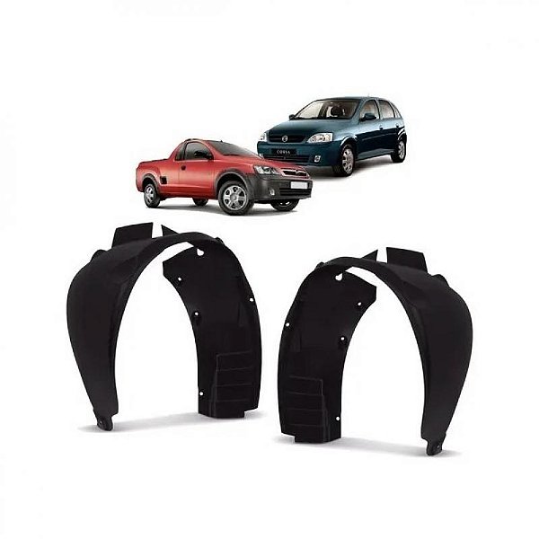 Para barro corsa e montana chevrolet de 2003 a 2012 lado esquerdo