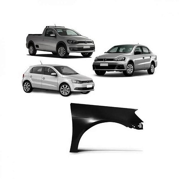 Para lama gol volkswagen de 2013 a 2018 lado direito sexta e sétima gerações