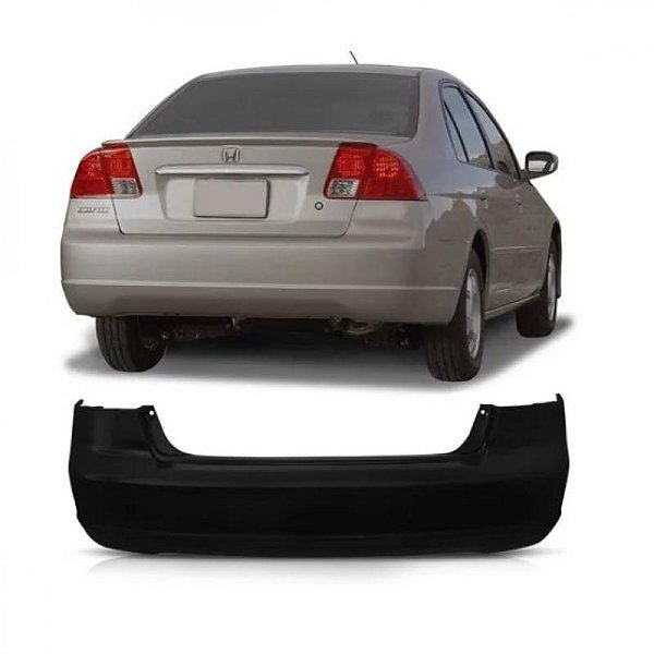 Para choque civic honda de 2001 a 2003 traseiro