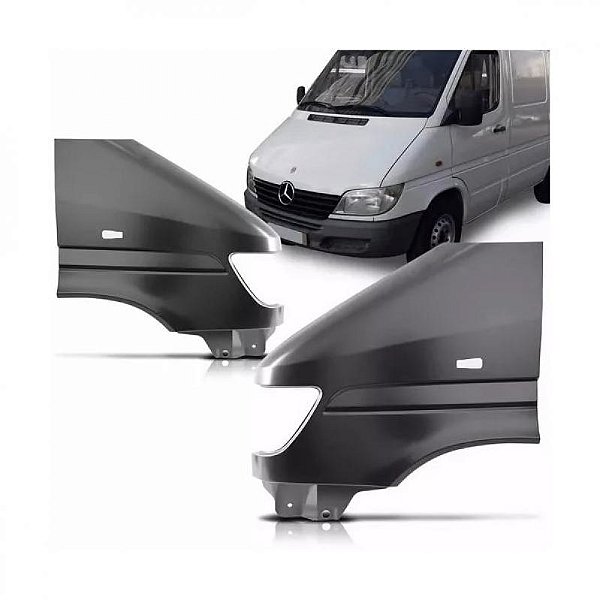 Para lama sprinter mercedes benz de 1995 a 2002 lado esquerdo