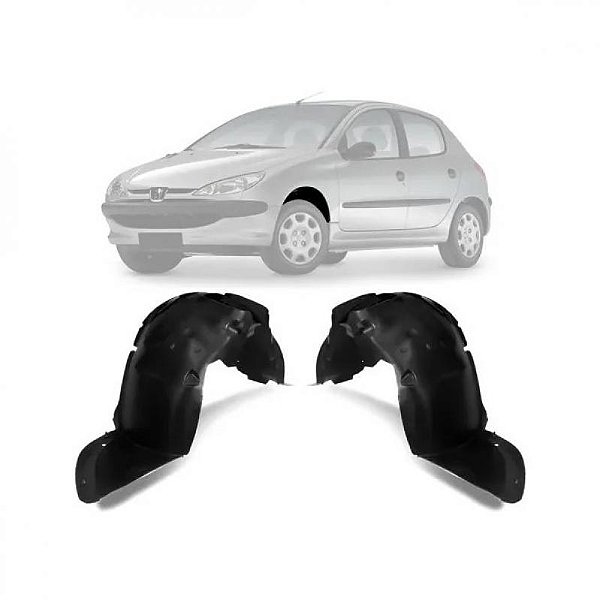 Para barro 206 peugeot de 1998 a 2010 lado direito dianteiro parte traseira