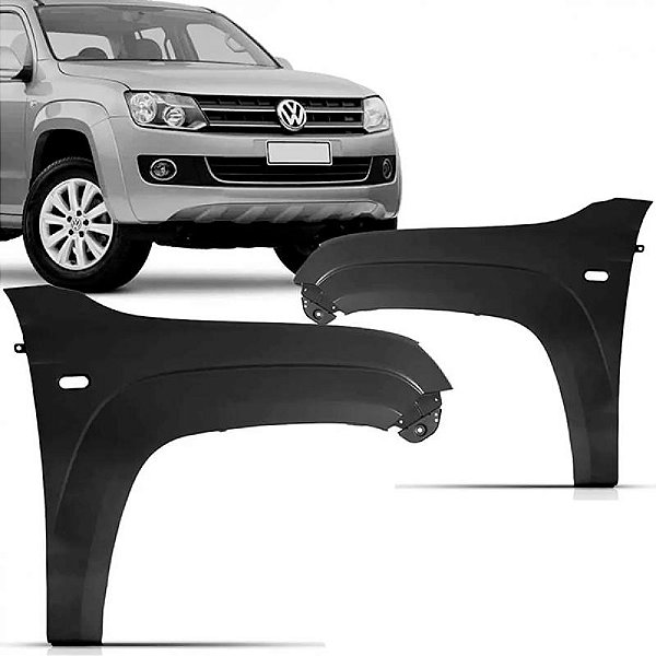 Paralama amarok volkswagen de 2010 a 2024 lado direito