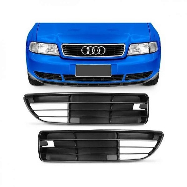 Grade do para choque a4 audi de 1994 a 1998 dianteira lado direito
