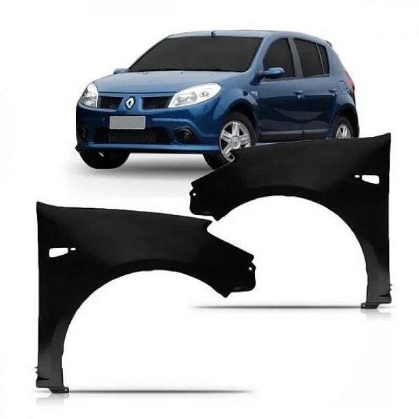 Para lama sandero renault de 2008 a 2014 lado direito