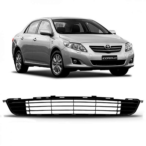 Grade do para choque corolla toyota de 2009 a 2011 dianteira central